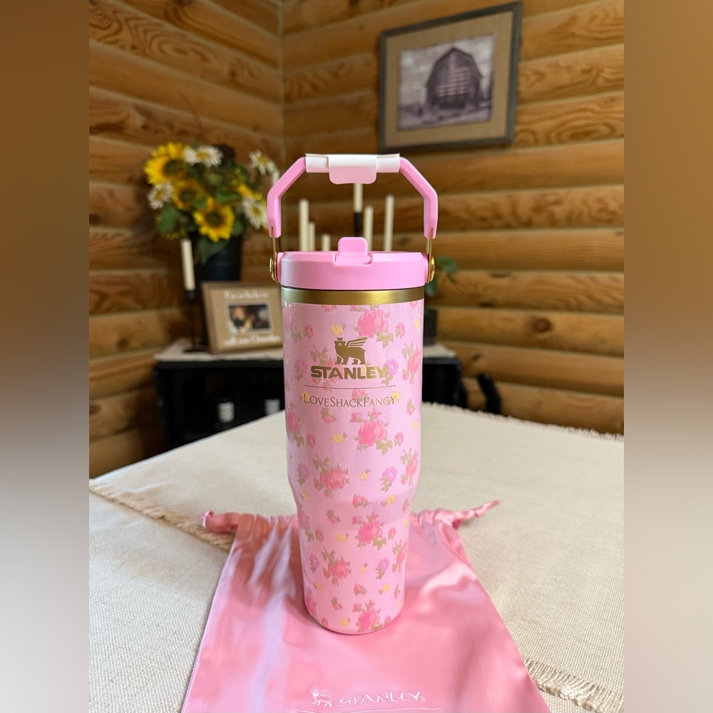 STANLEY + LOVESHACKFANCY 30oz IBIZA SUNSET Flip Straw Tumbler * SOLD OUT